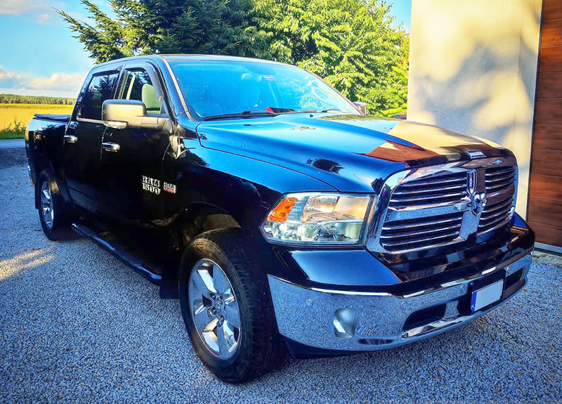 Dodge RAM 5.7 Hemi po modyfikacji poprzez chiptuning w firmie Motom